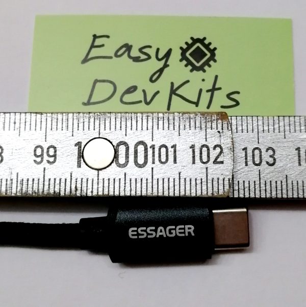 1m Essager USB Typ A auf Typ C Schnellladekabel 100W mit Display - Ladekabel 7A – Bild 7