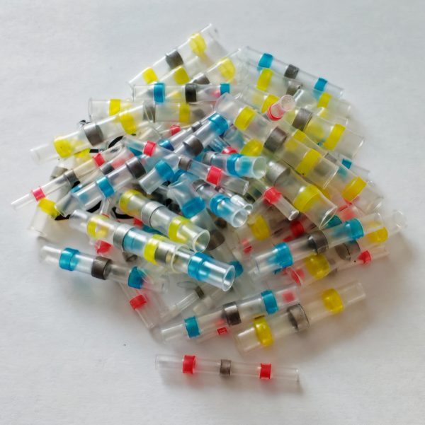 Lötverbinder Schrumpfverbinder Kabelverbinder – 4 Farben AWG 26-10 (0,3-6 mm²) – Bild 17