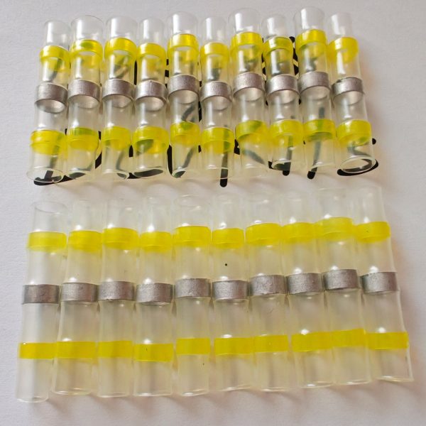 Lötverbinder Schrumpfverbinder Kabelverbinder – 4 Farben AWG 26-10 (0,3-6 mm²) – Bild 8