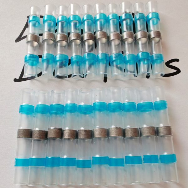 Lötverbinder Schrumpfverbinder Kabelverbinder – 4 Farben AWG 26-10 (0,3-6 mm²) – Bild 9